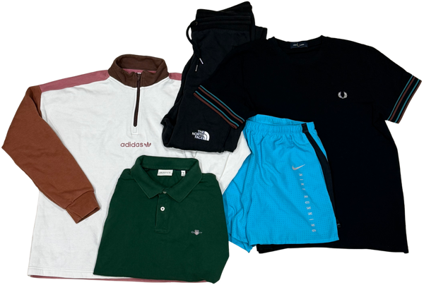 Premium Branded Clothing Wholesale Bundle - Grade A/B - 30kg - £12 per kg