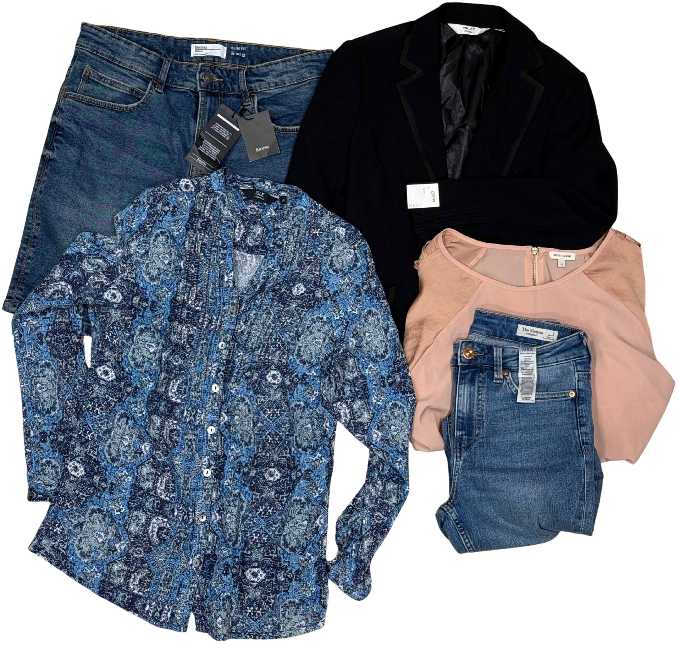 Women's A1 High Street Clothing Wholesale Bundle - Grade A - 15kg - £5 per kg