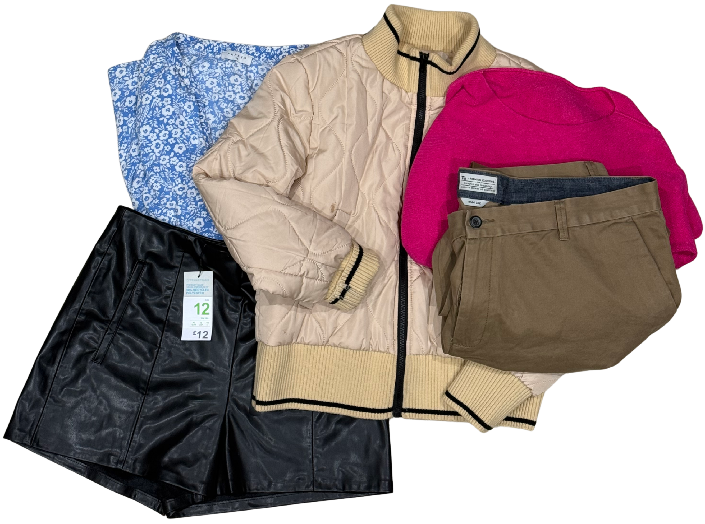 Value Men's & Women's High Street Clothing Wholesale Bundle - Grade A - 5kg - 70p per kg
