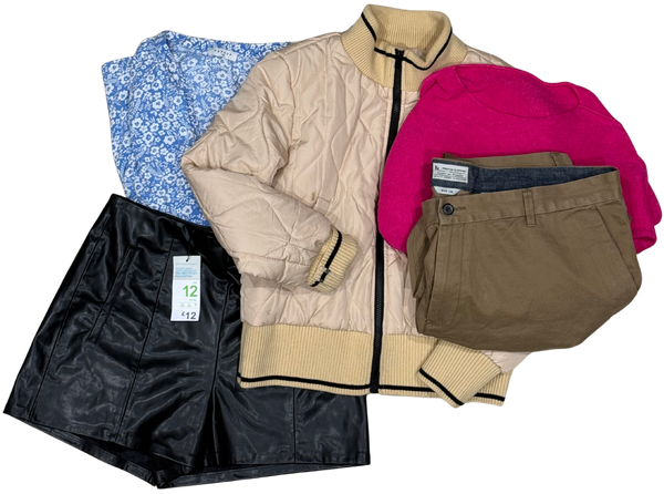 Value Men's & Women's High Street Clothing Wholesale Bundle - Grade A - 5kg - 70p per kg