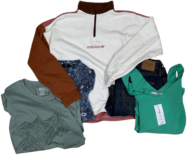 Sample Premium Branded, Men's A1/2, Women's A1/2 Clothing Wholesale Bundle - Grade A - 15kg - £5.26 per kg
