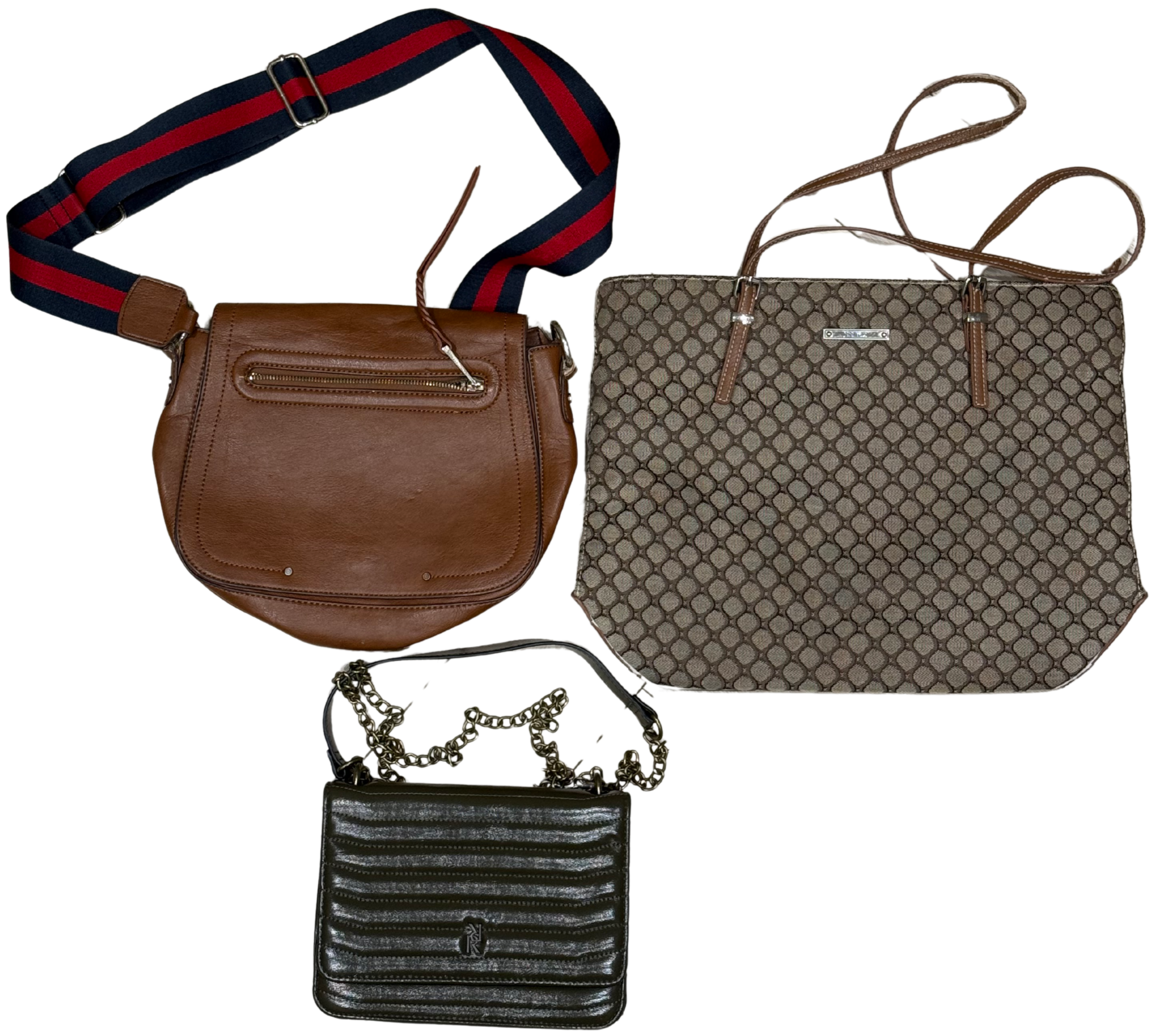 Handbags, Wallets & Belts Mix Wholesale Bundle - Grade A/B - 5 items - £3.75 per item