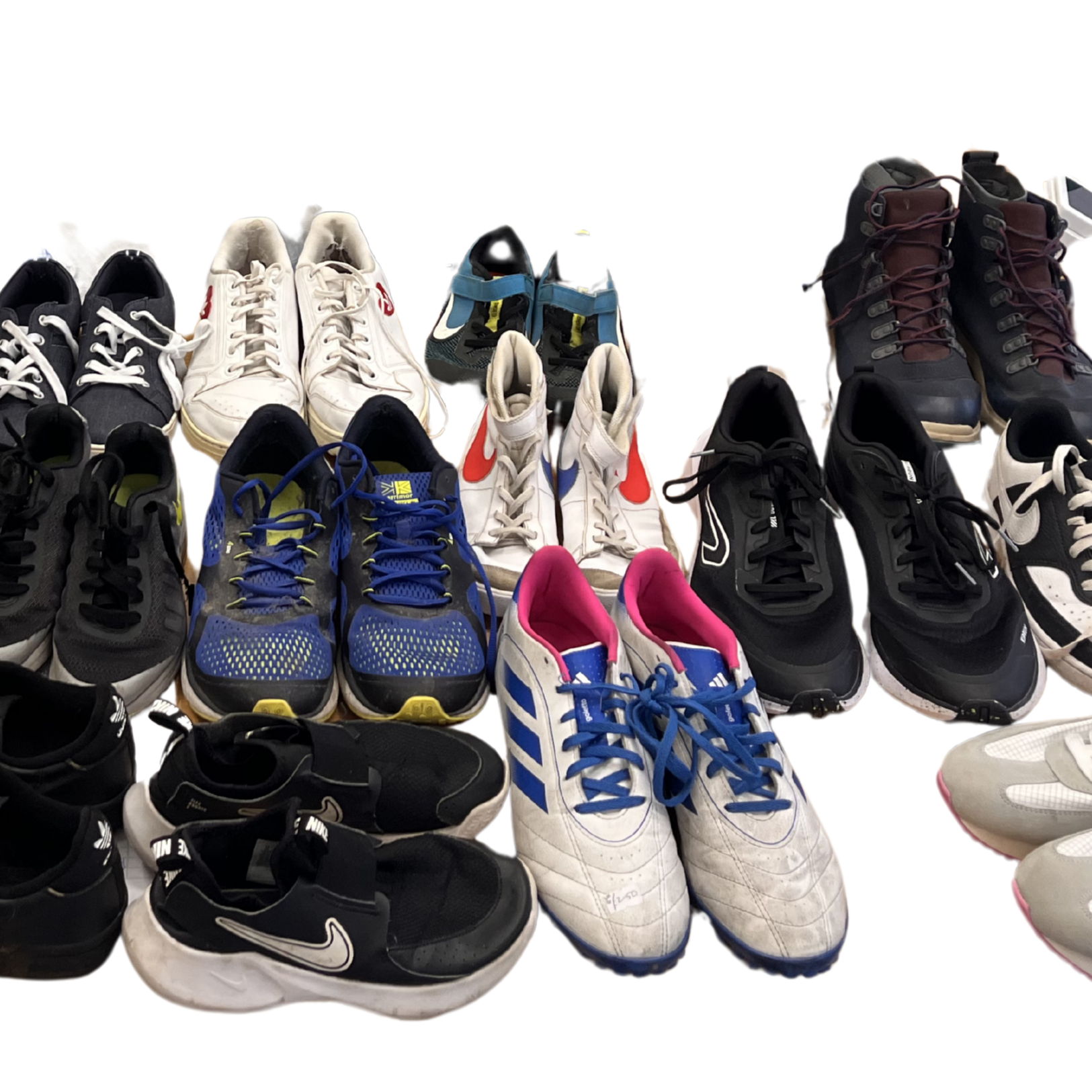 Footwear, Shoes, Trainers, Men's & Women's Wholesale Bundle - Grade A/B - 30 pairs - £2 per pair